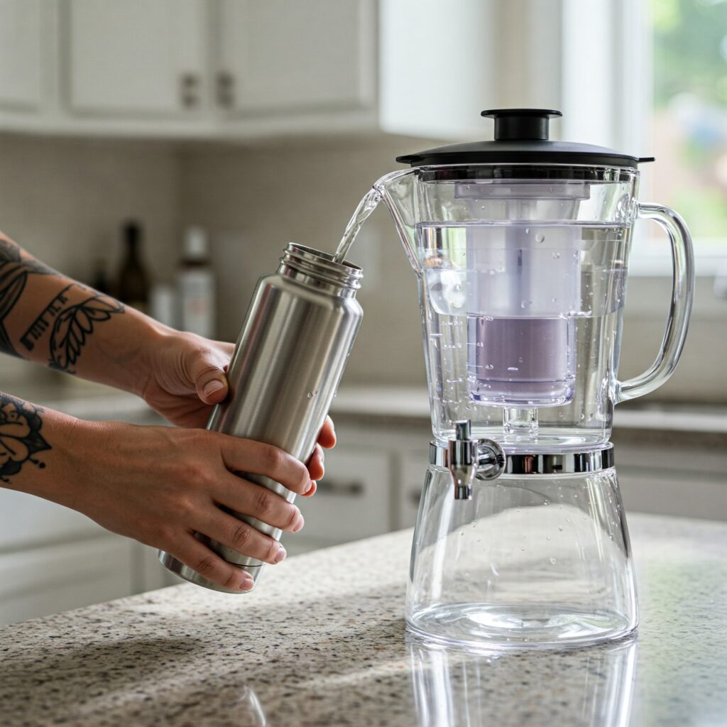 reusable water bottle